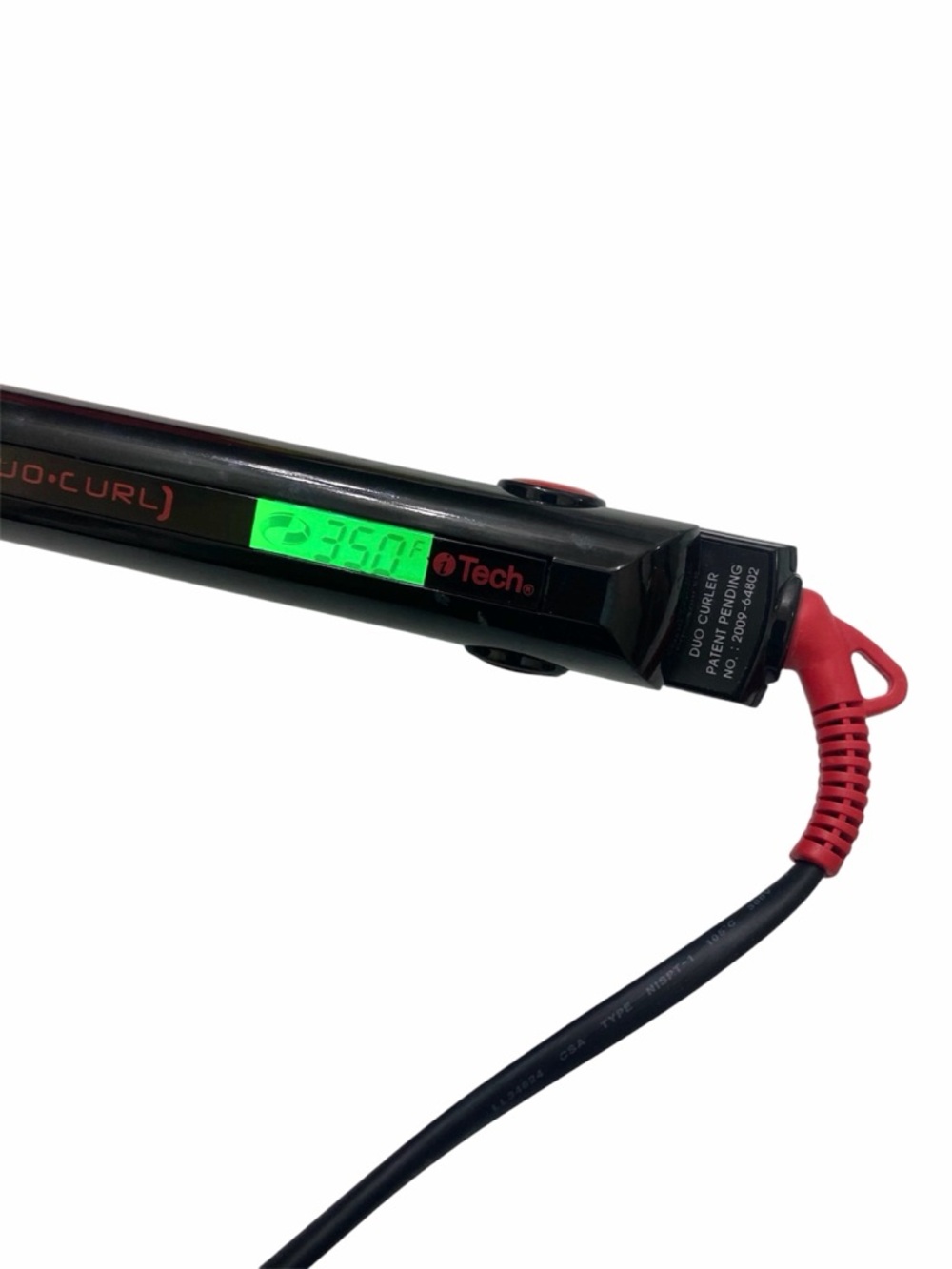 Itech Duo Curling Iron 1” Titanium 450° F - Picture 8 of 9